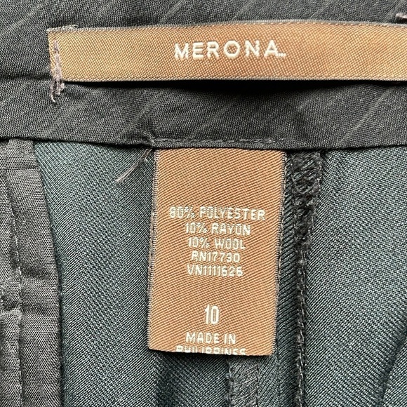 Merona Black Dress pants, size 10 - Picture 4 of 11